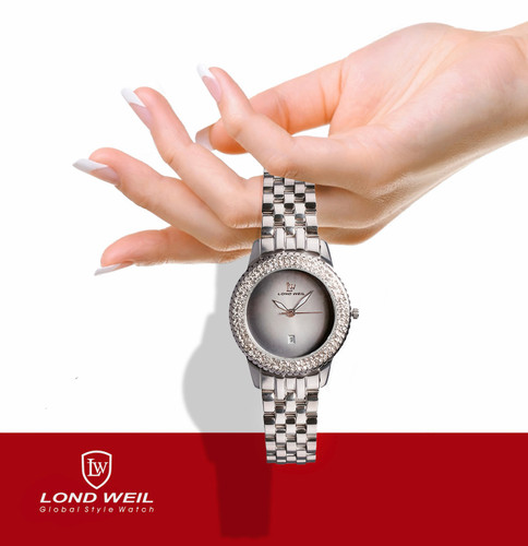 "Londwei زنانه دور نگین فول استیل