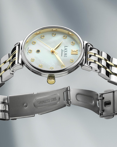 ساعت مچی لاکسمی زنانه فول استیل ظریف 8141 اورجینال