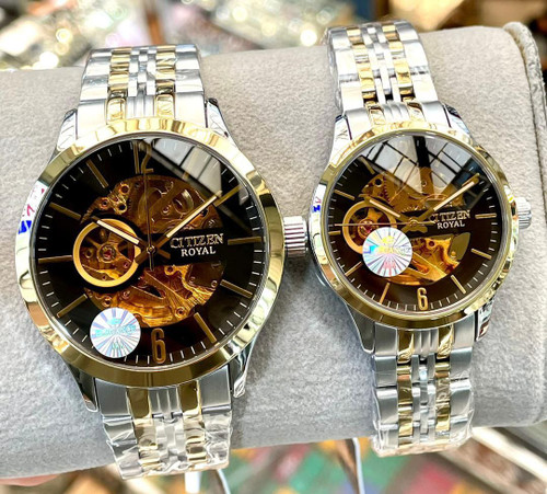 سیتیزن اتوماتیک(بدون نیاز به باطری) ست بند استیل