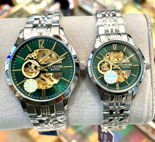 سیتیزن اتوماتیک(بدون نیاز به باطری) ست بند استیل