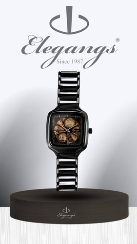 الگنگس چهارگوش ست وتک اتوماتیک (بند و قاب ضد خش)