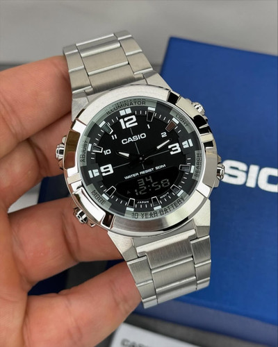 کاسیو ادی فیس دوزمانه Amw_870D_1avdf