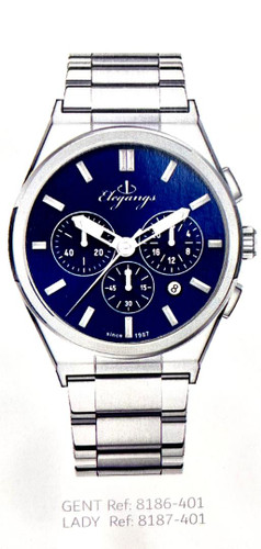 ساعت الگنگس کرنوگراف مدل هابلتی (سه موتور فعال)شیشه ضد خش