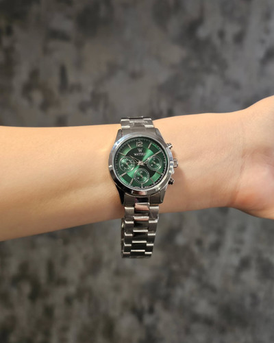 ساعت واتسون ست وتک سه موتوره فول تایم بند استیل