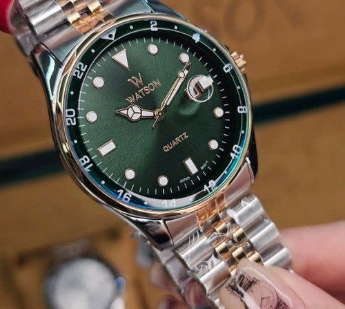 ساعت واتسون مردانه کلاسیک تقویم ذره بینی