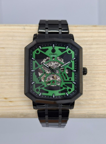 کوبل چهارگوش مردانه اتوماتیک صفحه عنکبوتی