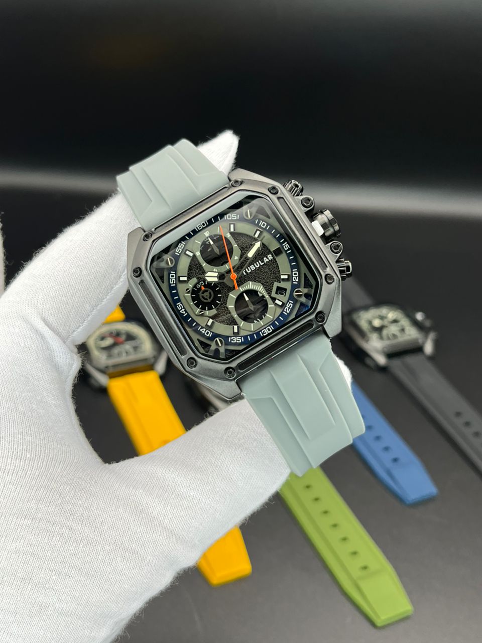 مردانه چهارگوش بند پیو سه موتوره فعال