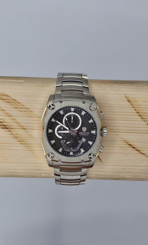 ساعت کوبل مردانه چهارگوش کرنوگراف فلزی اورجینال