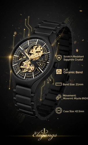 الگنگس سرامیکی گرد اتوماتیک ضد خش ست وتک