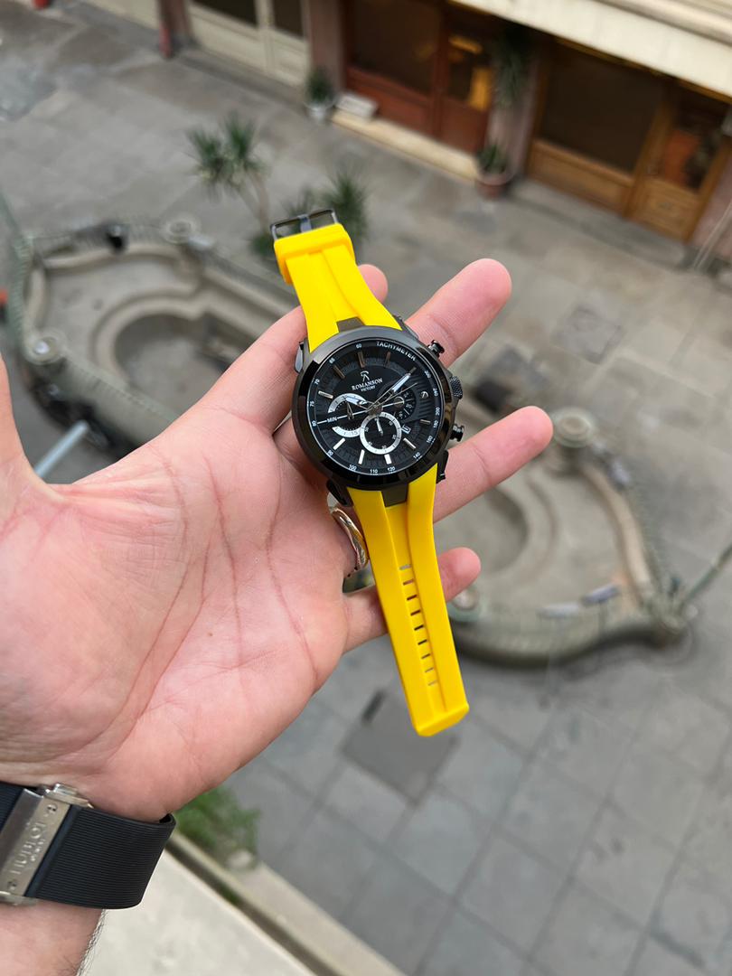 مردانه رومانسون کرنوگراف سه موتوره فعال بند پیو (راور)