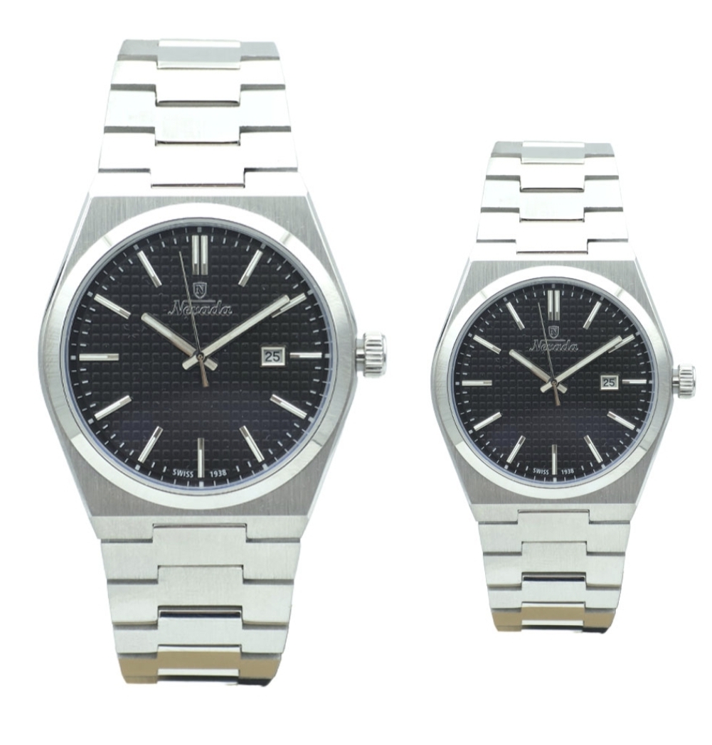 ساعت ست نیوادا فلزی کلاسیک 0124