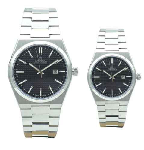 ساعت ست نیوادا فلزی کلاسیک 0124