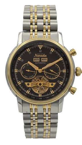 ساعت مچی مردانه نیوادا اتوماتیک دو تقویم سه موتوره فعال1230