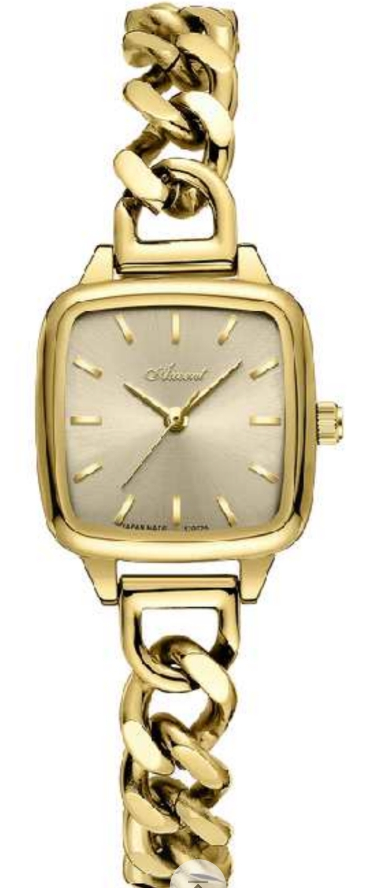 ساعت مچی زنانه اکسنت بند کارتی زنجیری چهارگوش 120025