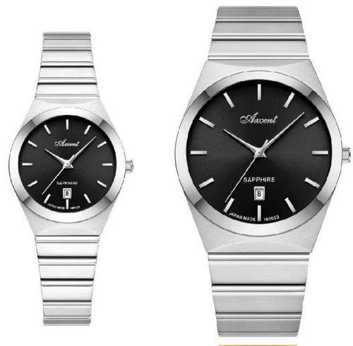 ساعت ست اکسنت کلاسیک بند کشیده 160053