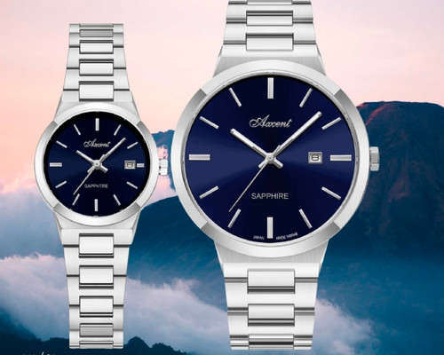 ساعت مچی اکسنت ست کلاسیک 160048 و160047