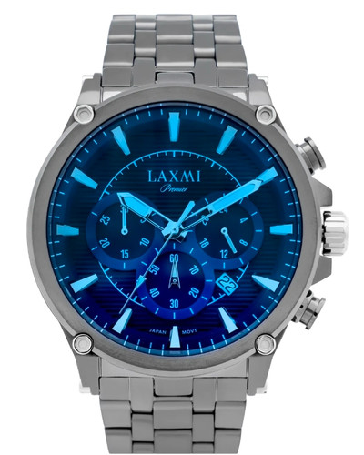ساعت مچی لاکسمی مردانه کرنوگراف فول استیل رنگ خاص8116