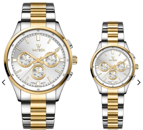 ساعت مچی ست و تک واتسون سه موتوره فول تایم 1228