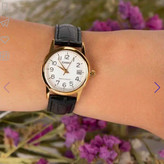 ساعت مچی زنانه کاسیو مدل CASIO-LTP-V002L-7B2 چرمی