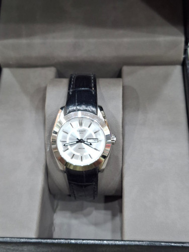 ساعت مچی زنانه تی سوت بند چرمی کلاسیک دوتقویم